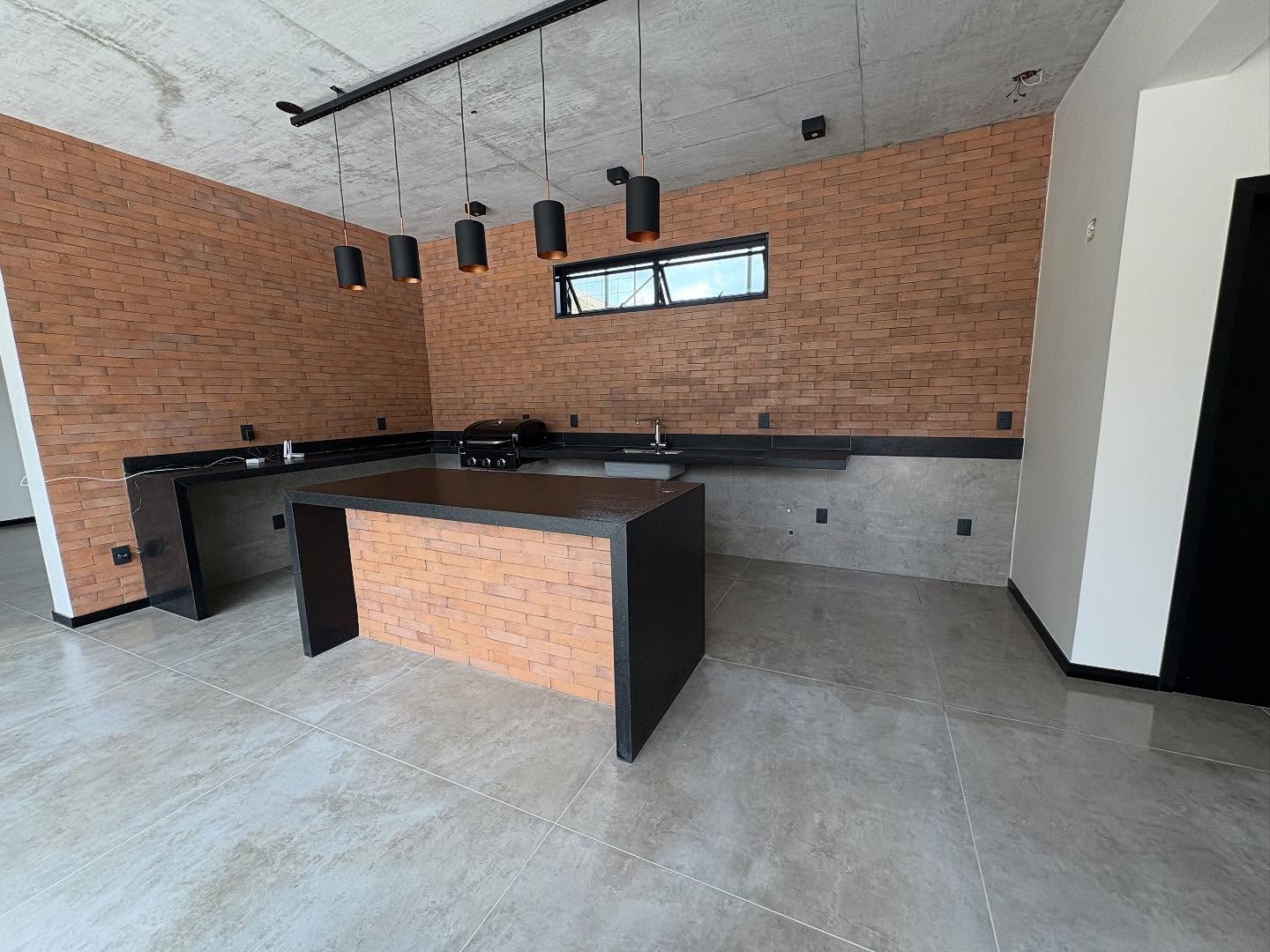Espaço gourmet moderno construído pela Grandi Città